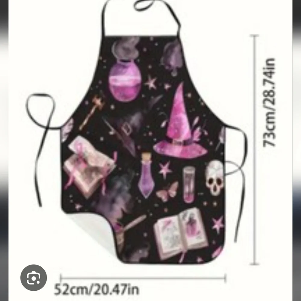 Halloween Witch Apron and Spatula Set